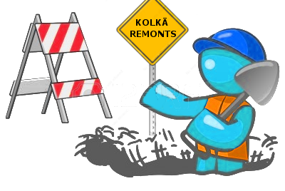 Kolkā sāksies remontdarbi!