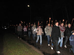 Lāpu gājiens cauri Kolkai 2010. gada 11. novembrī Lāpu gājiens cauri Kolkai 2010. gada 11. novembrī